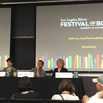 Margaret Leslie Davis at the LA Times Festival of Books 2019