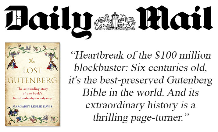 Daily Mail - The Lost Gutenberg Book Review