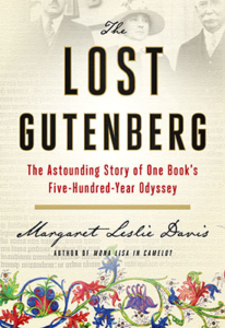 The Lost Gutenberg Book Cover - Margaret Leslie Davis