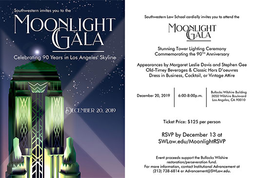 Bullocks Wilshire Moonlight Gala 90th Anniversary
